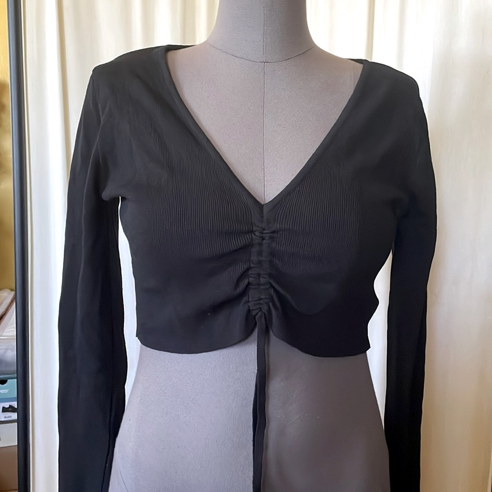 New fashion nova black sweater short set ( it’s only the sweater)